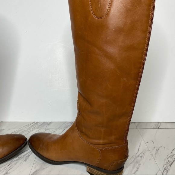 Sam Edelman Penny Whiskey Leather Riding Boot 7M - Picture 8 of 16